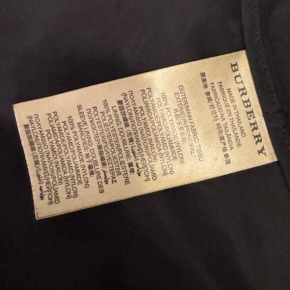 BURBERRY BRIT Men's Mid-Length Trench Coat - Picture 6 of 8